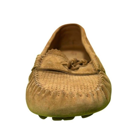 Women's UGG Australia RONI PERF Moccasins, Brown Suede, #1004847 US 7.5 - Picture 2 of 7